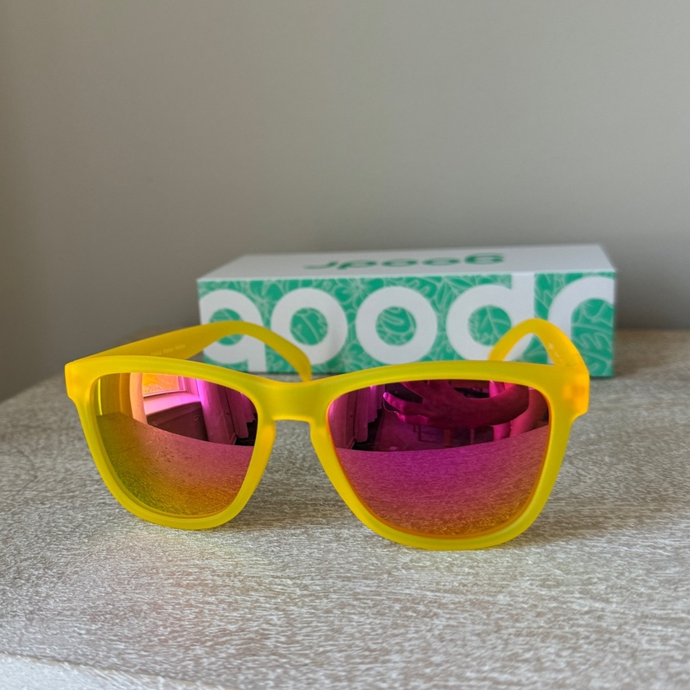 Yellow Goodr Wakka Sunglasses